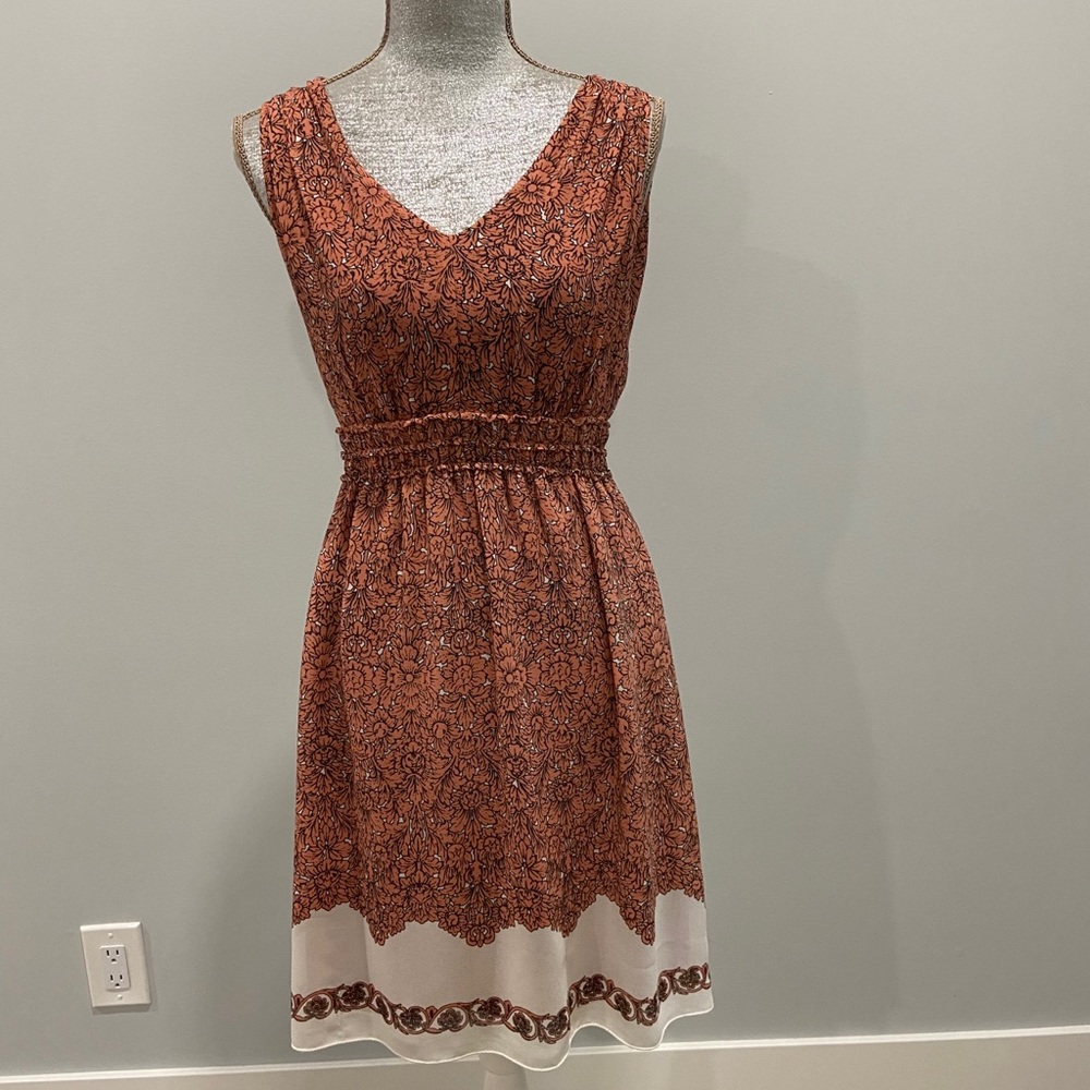 Peach Tank Dress